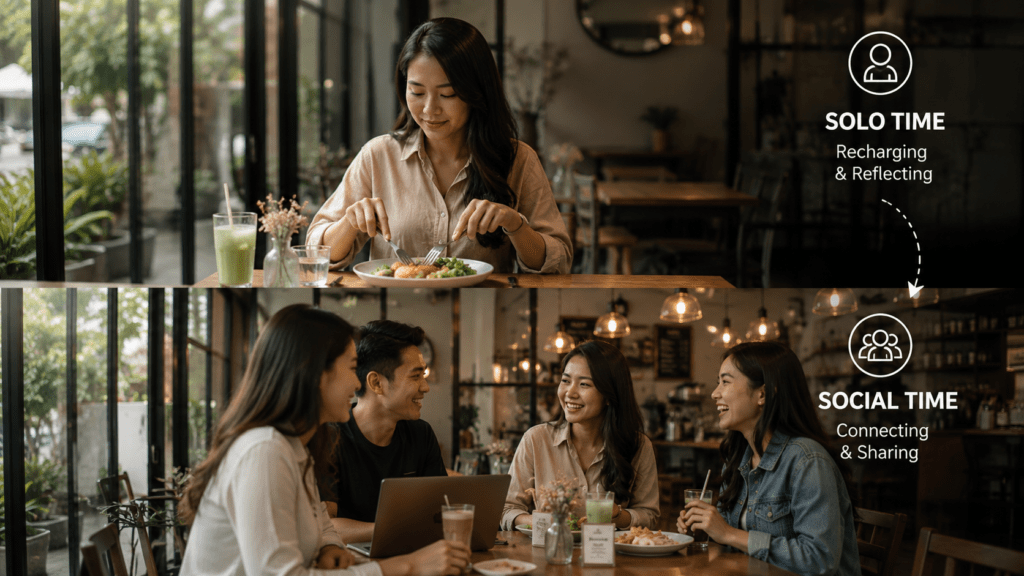 Riset 2026 Ungkap Ternyata Solo Dining Jadi Gaya Sosialisasi Gen Z